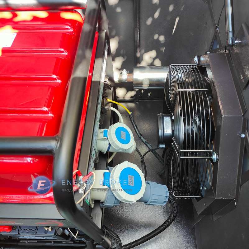 Energo E13000EAX (SENCI) в кожухе с АВР