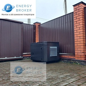 Sawafuji Elemax SHT 11500-R в кожухе с АВР