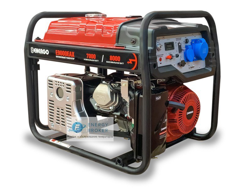 Energo E9000EAX (SENCI) в кожухе с АВР