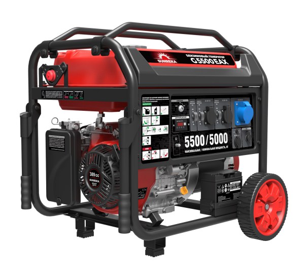 Бензогенератор Sunreka G5500EAX с АВР