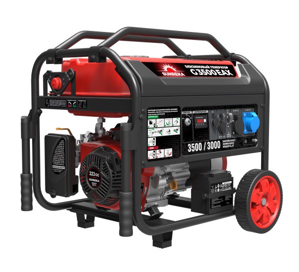 Sunreka G3500EAX в кожухе с АВР