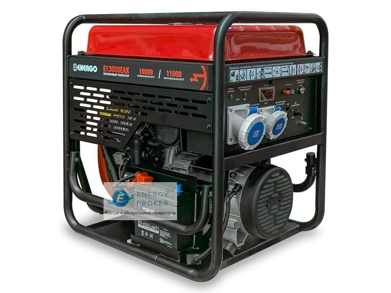 Energo E13000EAX (SENCI) в кожухе с АВР