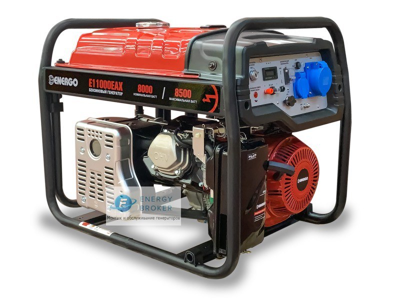 Energo E11000EAX (SENCI) в кожухе с АВР