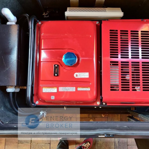Sawafuji Elemax SH 11000-R в кожухе с автозапуском